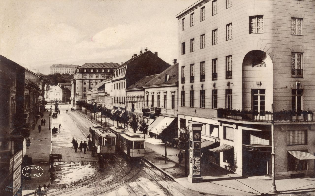 Draškovićeva ulica, oko 1930. godine A